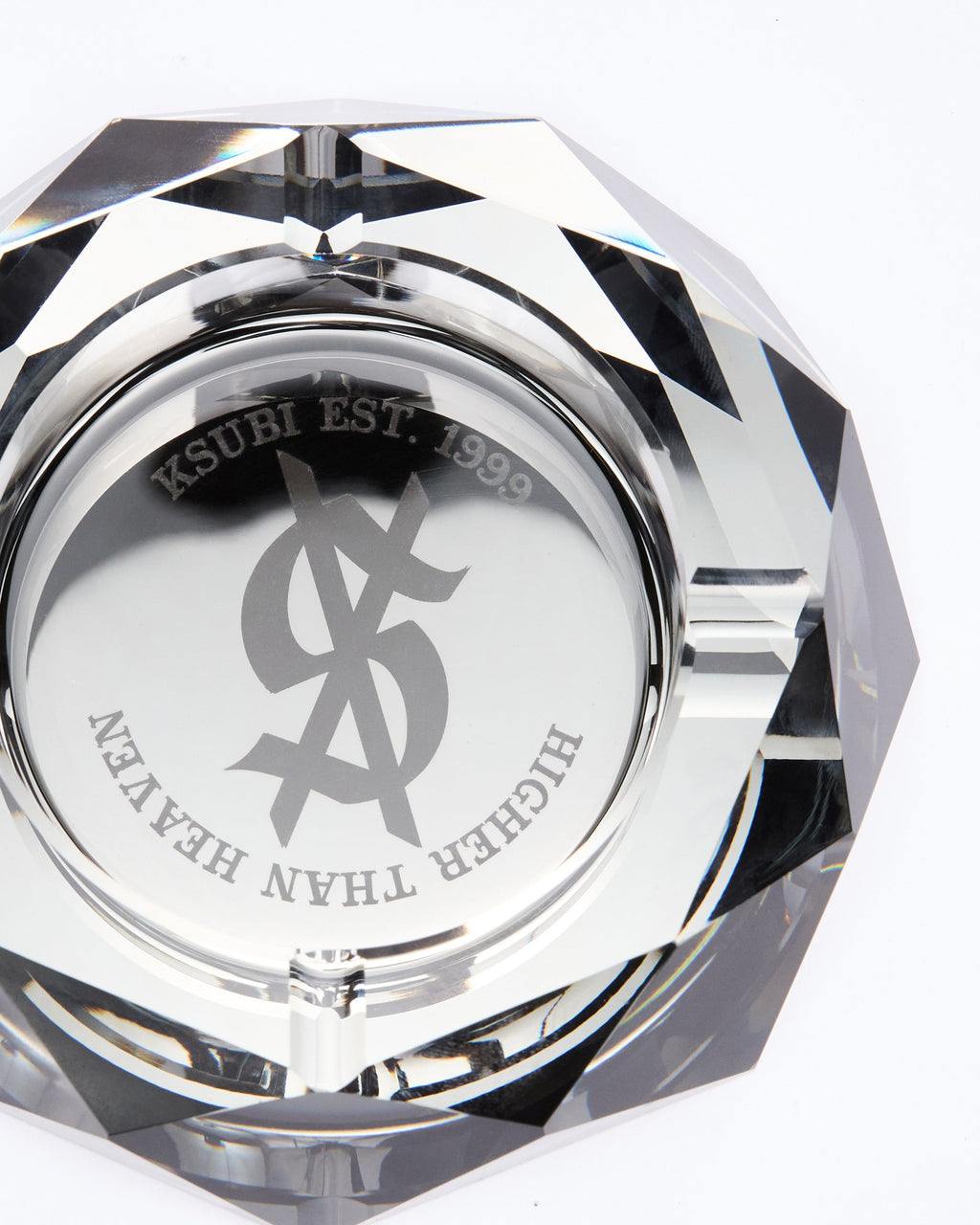 Krystal Kashtray Gifting - Grey