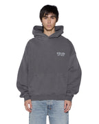 Mens State Ekcess Hoodie Black Fade Oversized Fleece - Black