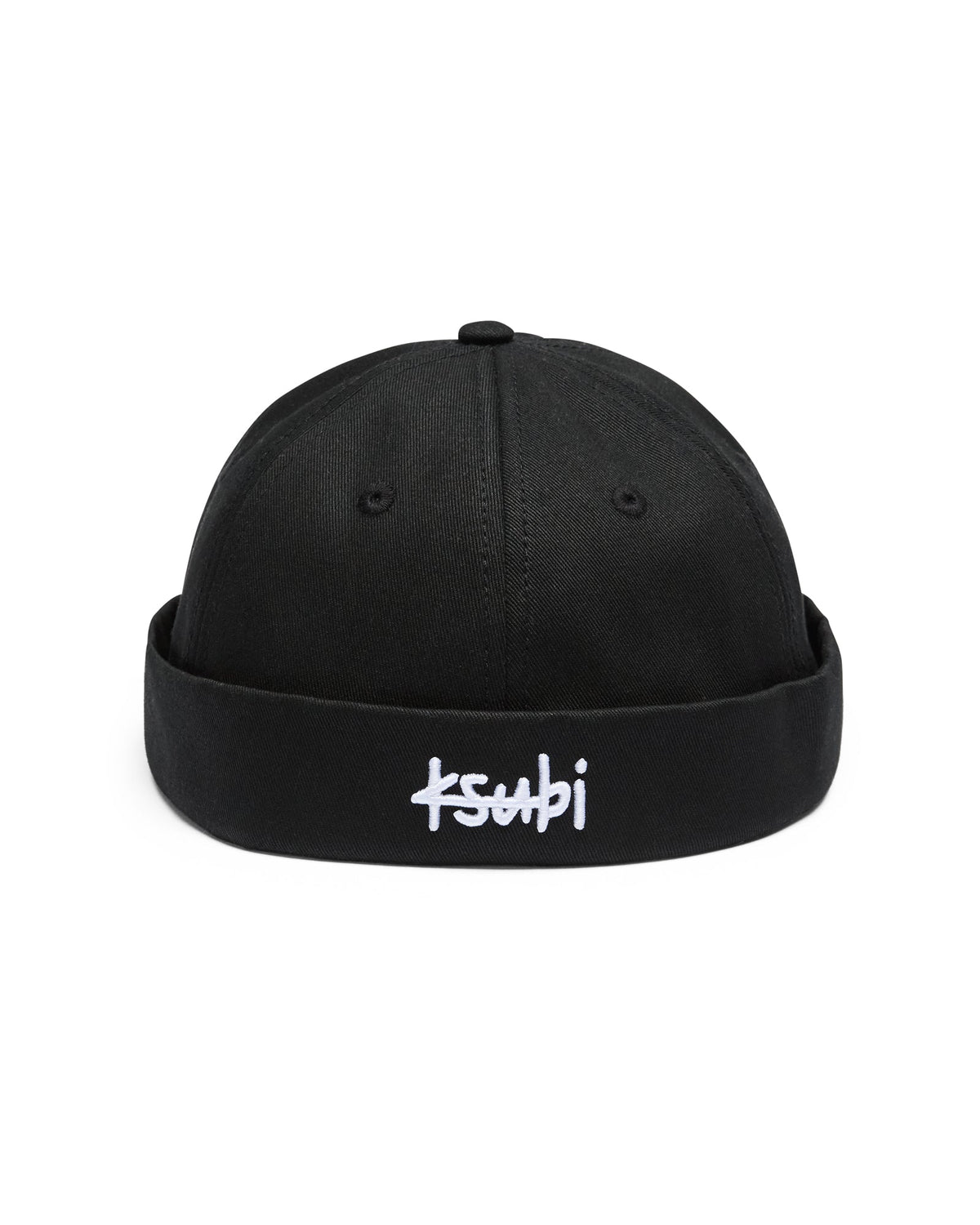 1999 Brimless Cap Black Headwear - Black