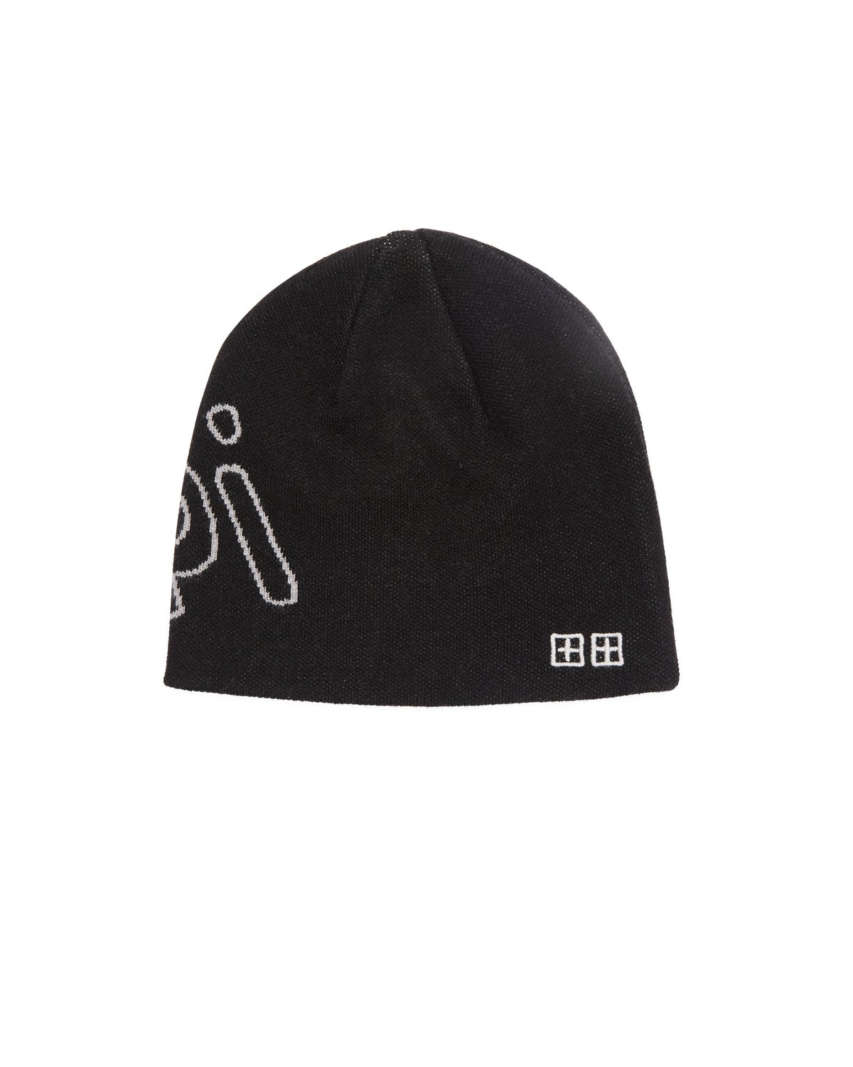 1999 Beanie Black Fitted Headwear - Black