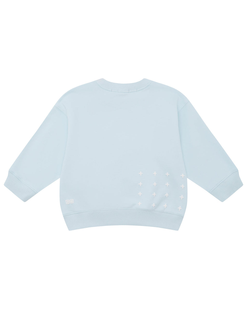 Kids 1999 Lil Biggie Crew Shallows Oversized Fleece - Blue