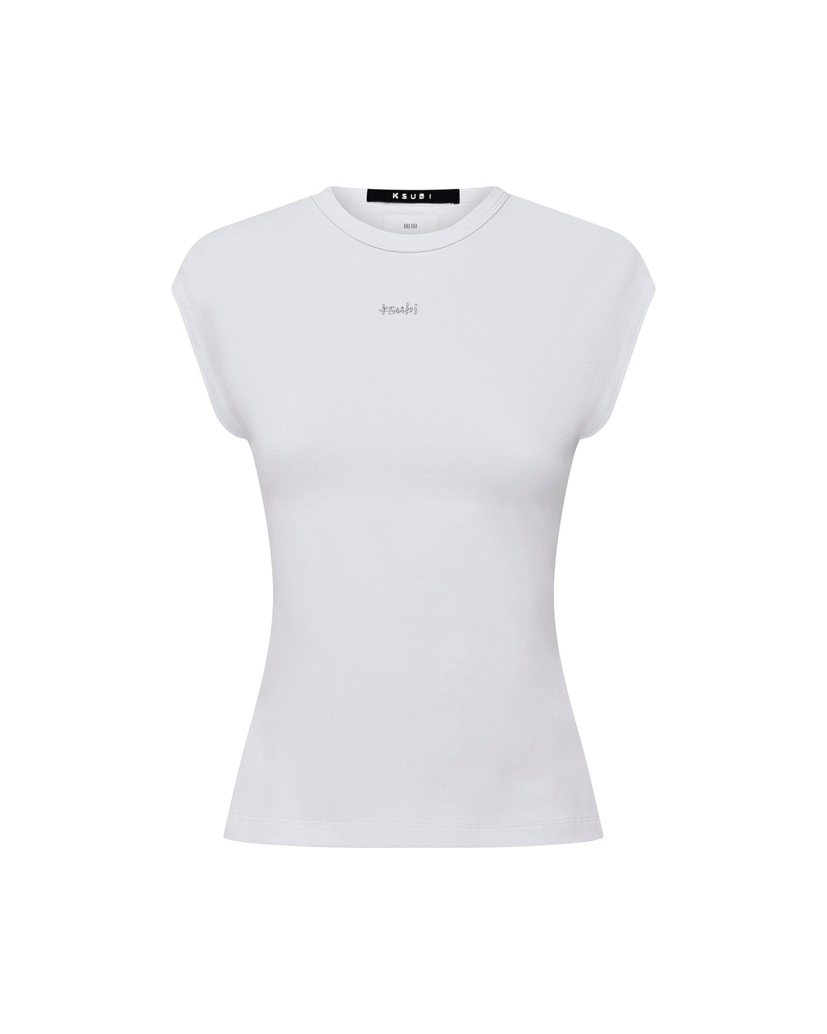 Womens 1999 Staple Ss Tee White Fitted Tees - White