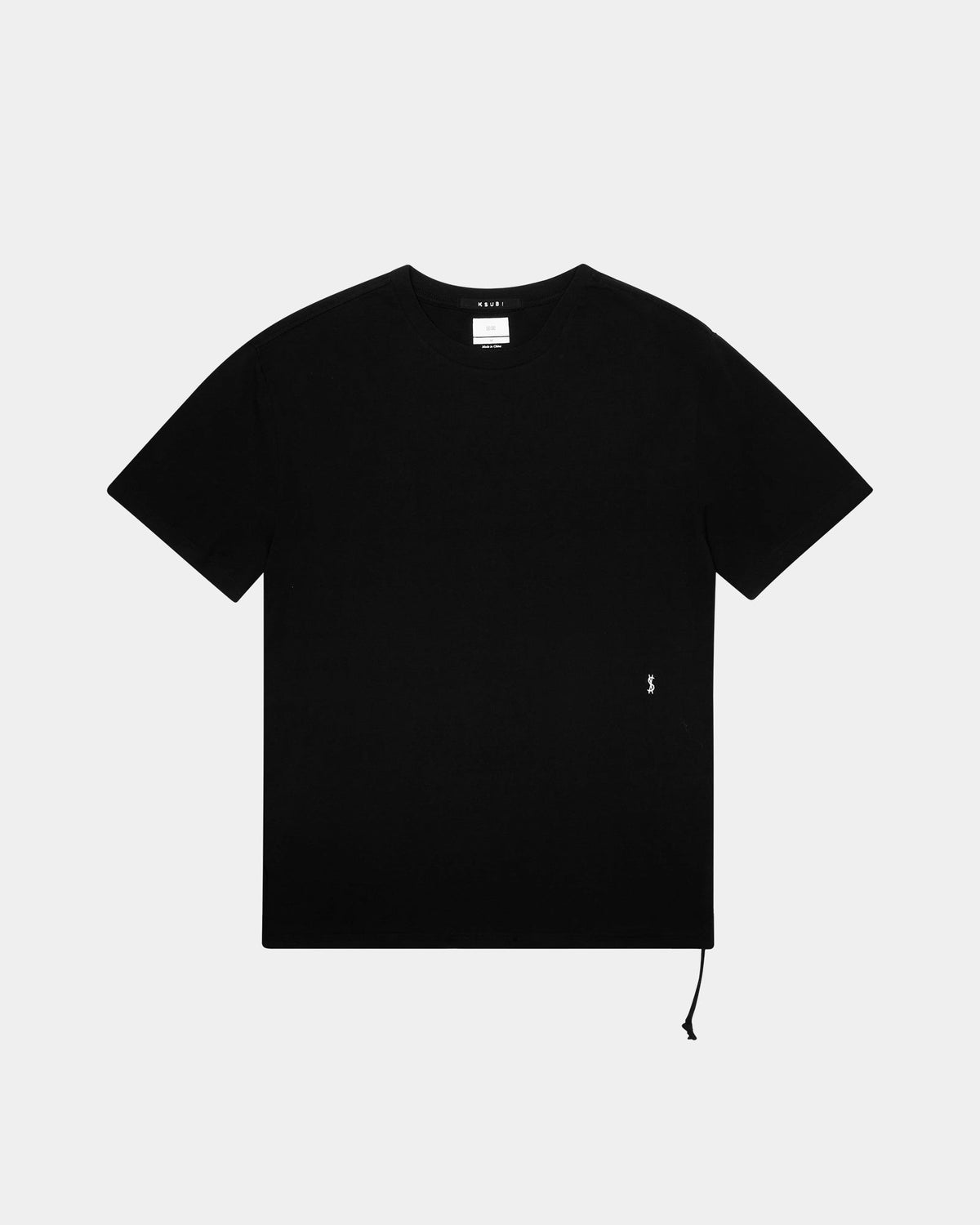 Mens 4 X 4 Biggie Ss Tee Jet Black Oversized Tees - Black