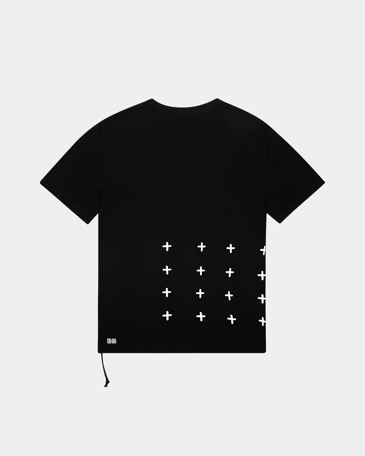 Mens 4 X 4 Biggie Ss Tee Jet Black Oversized Tees - Black