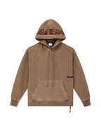 Mens 4x4 Paise Biggie Hoodie Espresso Regular Fleece - Brown