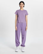 Womens 3 X 4 Mini Tee Lilac Fitted Tees - Purple