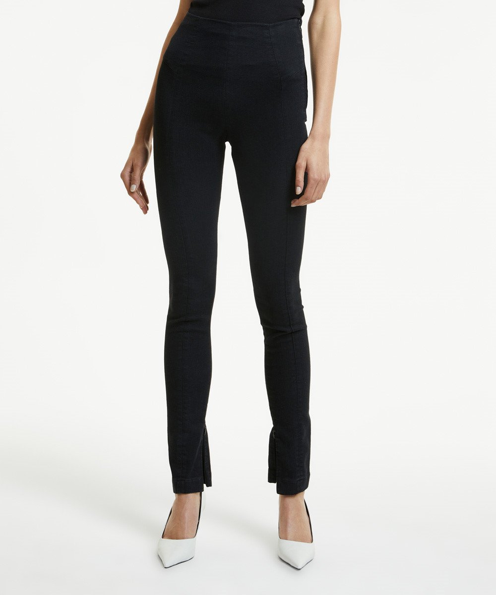 Womens Luna Legging Black Cherry Pants - Black
