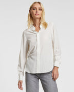 Womens Xzibit Shirt White Relaxed Shirts - White