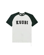 Mens 99 Biggie Raglan Ss Tee Hash Boxy Tees - Multi Colour