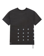 Mens Allday Biggie Ss Tee Faded Black Oversized Tees - Black