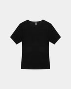 Womens Arise Tee Black Fitted Tees - Black