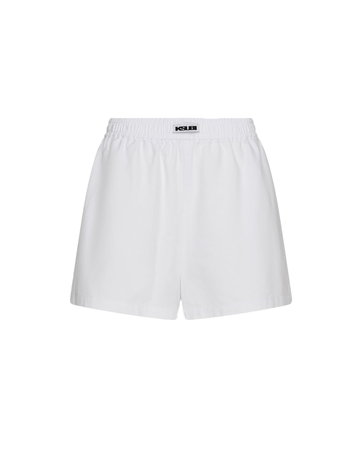 Womens Astra Short White Oxford Regular Walkshorts - White
