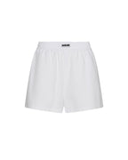 Womens Astra Short White Oxford Regular Walkshorts - White
