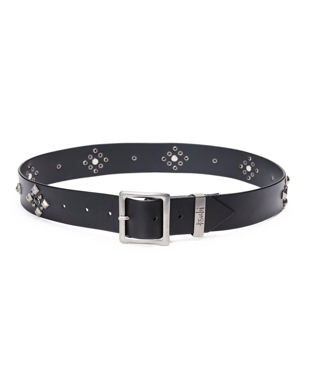 Paise Studded Belt Accessories - Black