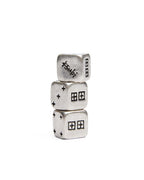 Cee-lo Dice Set Gifting - Silver