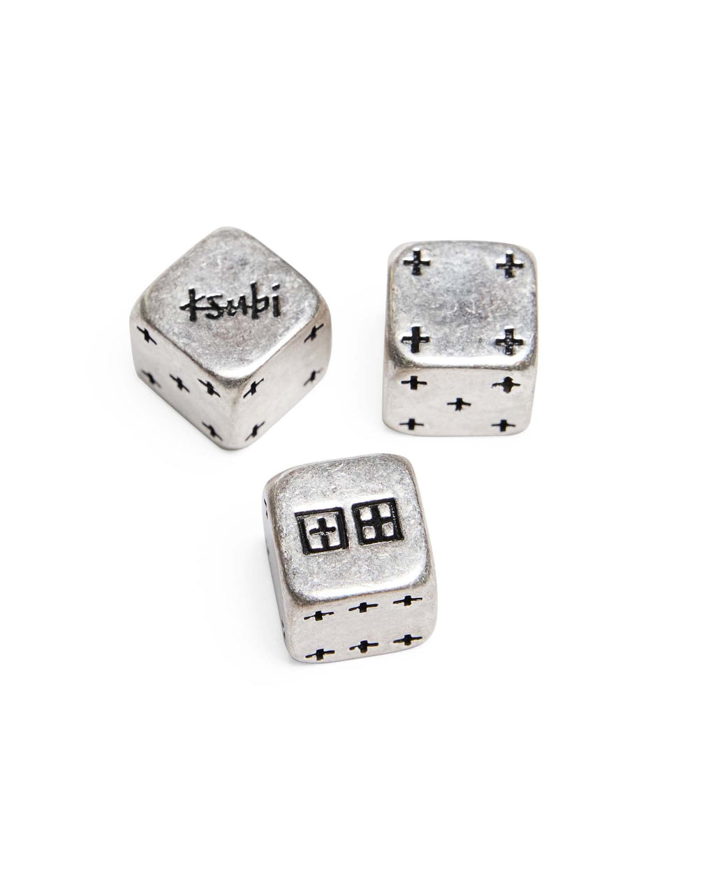 Cee-lo Dice Set Gifting - Silver
