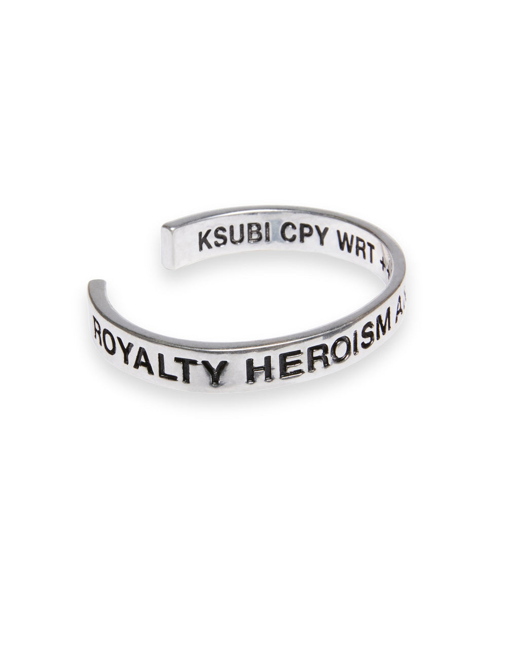 Royalty Cuff Silver Regular Jewellery - Silver