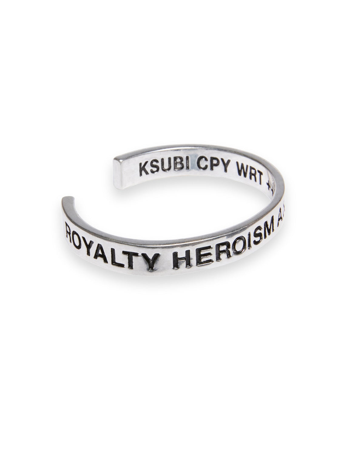 Royalty Cuff Silver Regular Jewellery - Silver