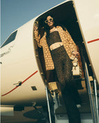 Womens Three Am Pant Leopard Flare Pants - Multi Colour