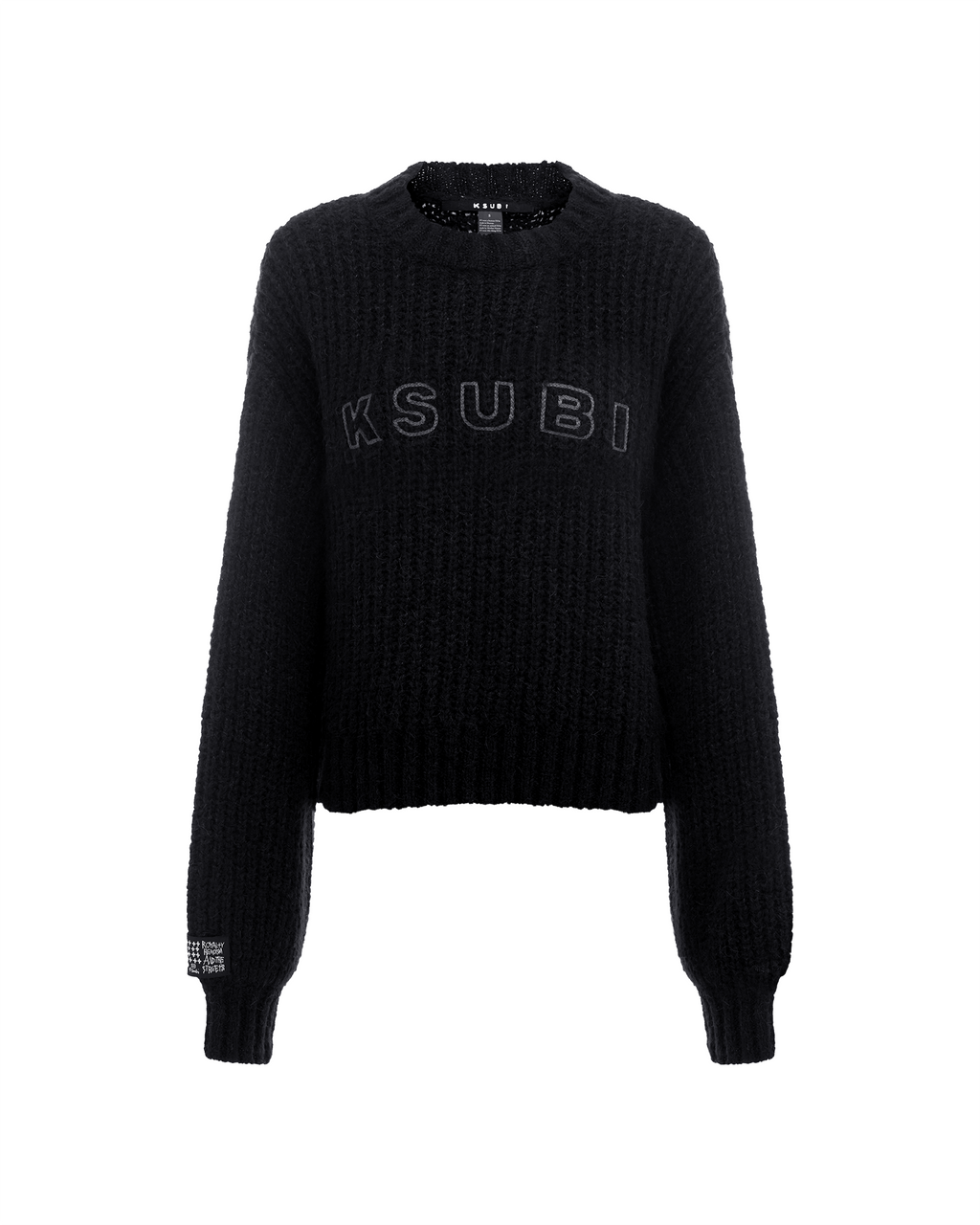 Womens Bookie Knit Black Knitwear - Black