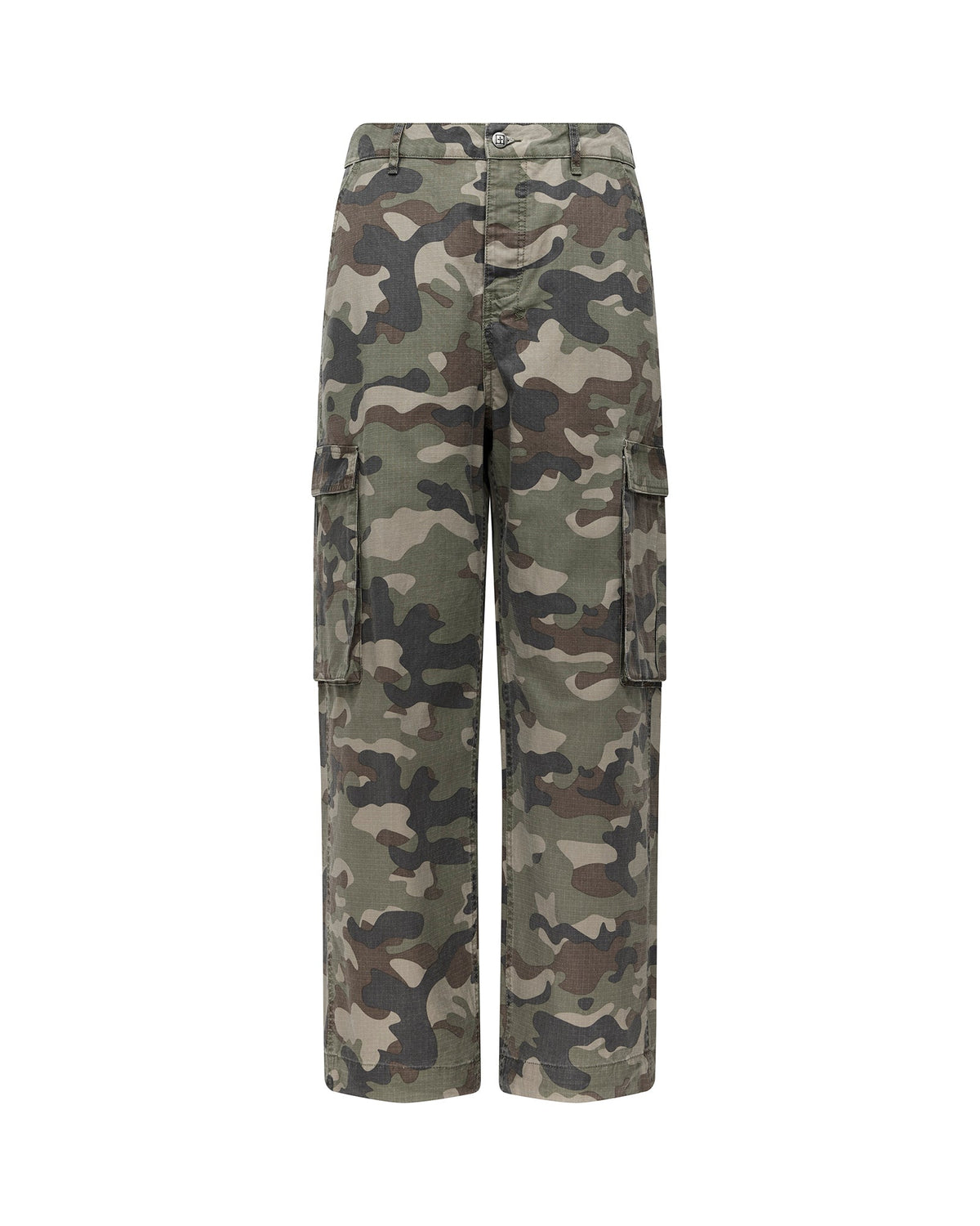 Mens Maxx Fugitive Cargo Kammo Oversized Pants - Green