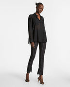 Womens Call Me Legging Black Skinny Pants - Black