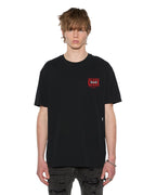 Mens Chicago And The Streets Ss Biggie Tee Black Oversized Tees - Black