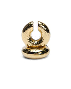Gold Ripple Ear Cuff Jewellery - Gold