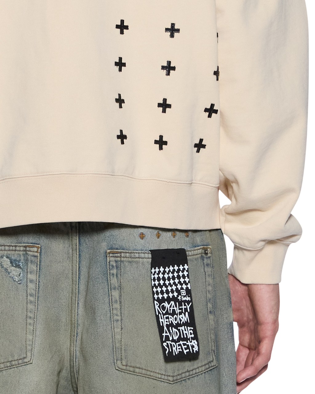 Mens Lords Ekcess Hoodie Desert Oversized Fleece - Beige