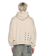 Mens Lords Ekcess Hoodie Desert Oversized Fleece - Beige