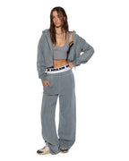 Womens Sott Origin Hoodie Nightowl Grey Oversized Fleece - Grey