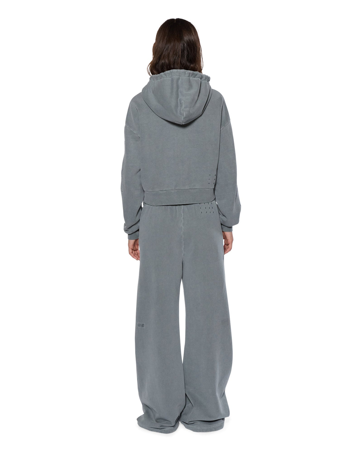 Womens Sott Origin Hoodie Nightowl Grey Oversized Fleece - Grey