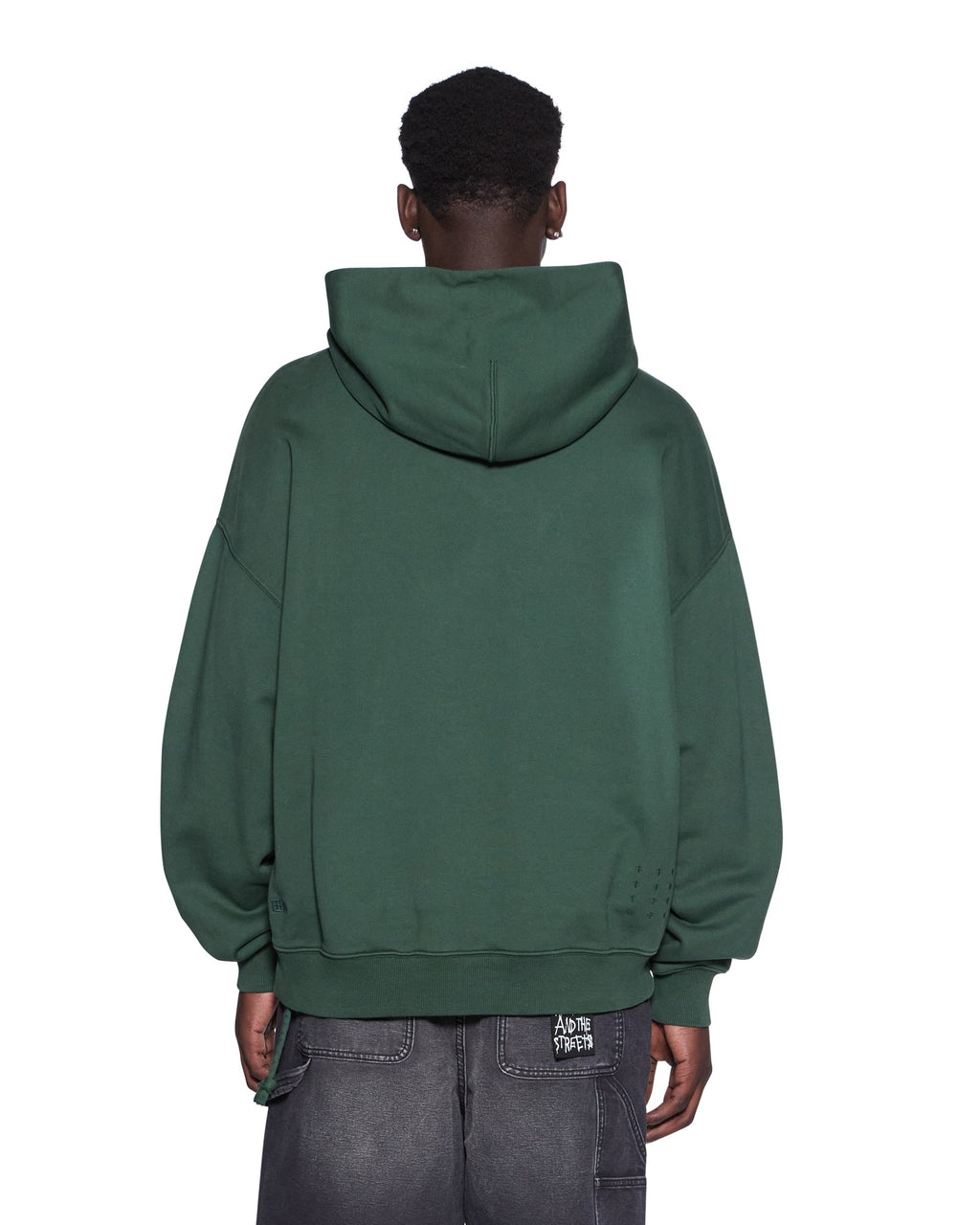 Mens Prestige Ekcess Hoodie Hash Oversized Fleece - Green