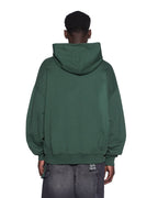 Mens Prestige Ekcess Hoodie Hash Oversized Fleece - Green