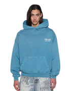 Mens State Ekcess Hoodie Titan Oversized Fleece - Blue