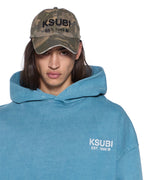 Mens State Ekcess Hoodie Titan Oversized Fleece - Blue