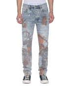 Mens Chitch Rogue Messenger Slim Denim Jeans - Denim