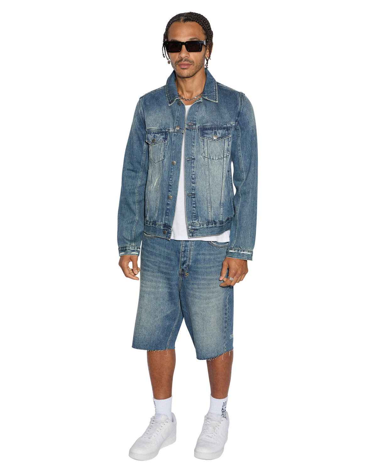 Mens Classic Jacket Kult Regular Jackets - Denim