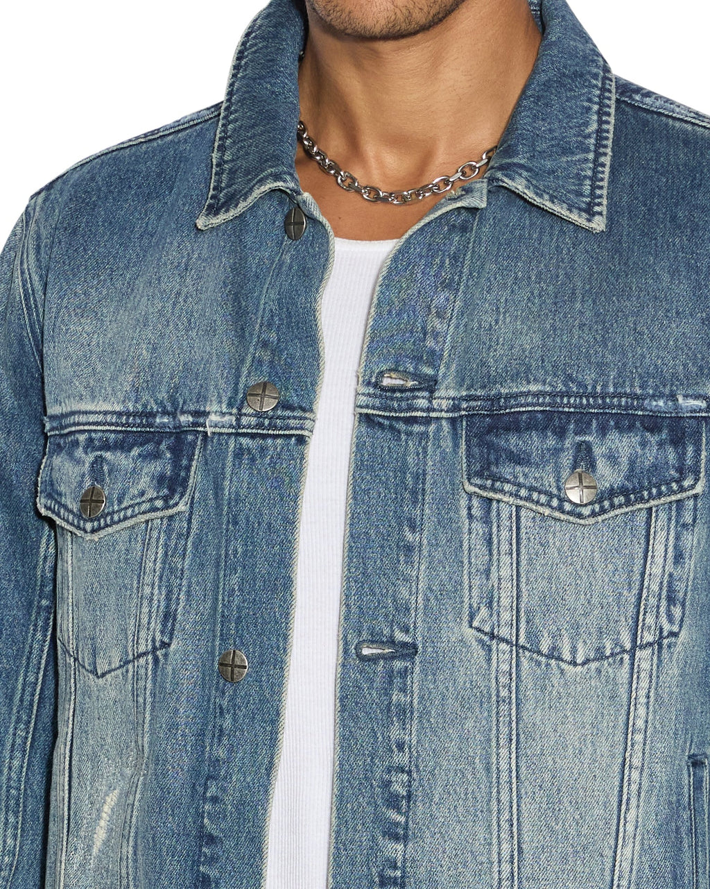 Mens Classic Jacket Kult Regular Jackets - Denim