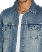 Mens Classic Jacket Kult Regular Jackets - Denim