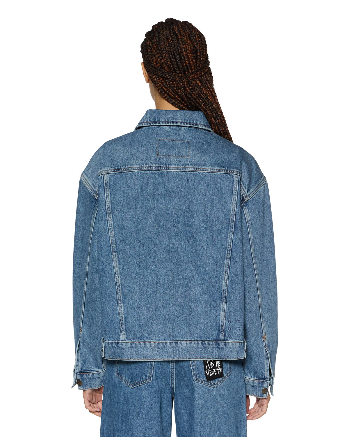 Womens Oversized Jacket Heritage Oversized Jackets - Denim