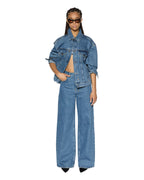 Womens Oversized Jacket Heritage Oversized Jackets - Denim