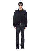 Mens Plated Greenwich Jacket Black Relaxed Jackets - Black