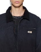 Mens Plated Greenwich Jacket Black Relaxed Jackets - Black