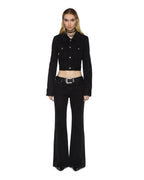 Womens Soho Lo Jet Black Bootcut Denim Jeans - Black