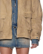 Womens Workwear Jacket Sierra Oversized Jackets - Tan