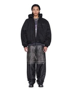Mens Sin City Plated Waxed Jacket Black Regular Jackets - Black
