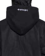 Mens Sin City Plated Waxed Jacket Black Regular Jackets - Black