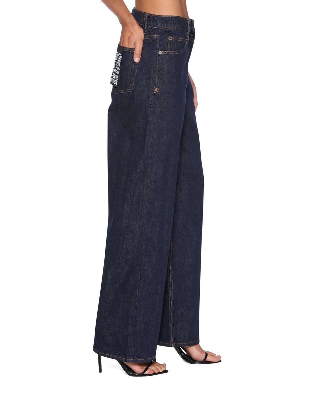 Womens Empire Jean Original Straight Denim Jeans - Denim