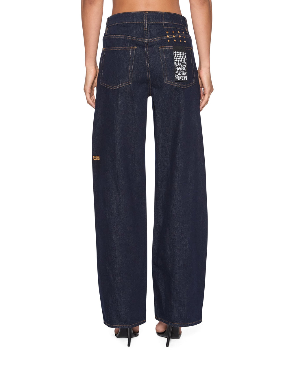 Womens Empire Jean Original Straight Denim Jeans - Denim
